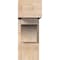 Ekena Millwork Westlake Block Smooth Bracket w/ Offset Brace, Douglas Fir, 7 1/2"W x 20"D x 20"H BKT0806X20X20WTL05SDF - alternate 4